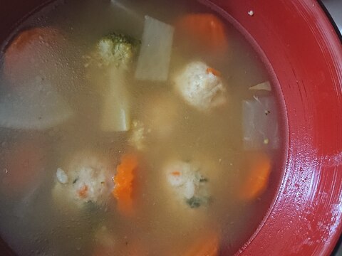 アサリと野菜のスープ